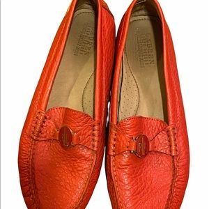 RLR women’s red loafers
